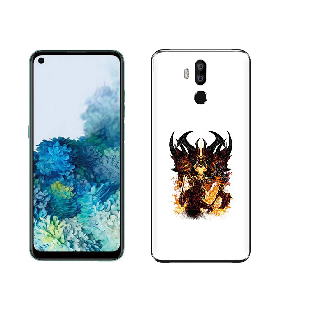 

Чехол MyPads Tocco для Oukitel K9 демон shadow fiend, Прозрачный, Tocco