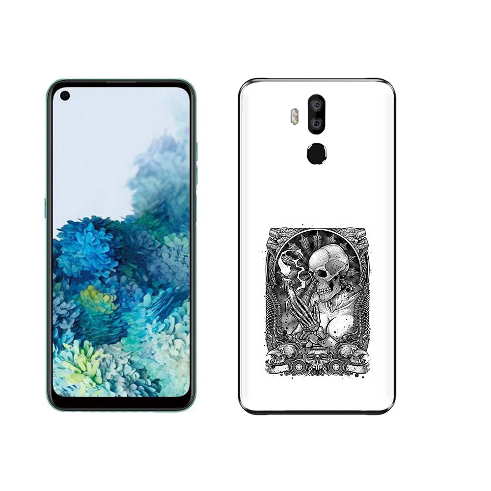 

Чехол MyPads Tocco для Oukitel K9 девушка скелет, Прозрачный, Tocco