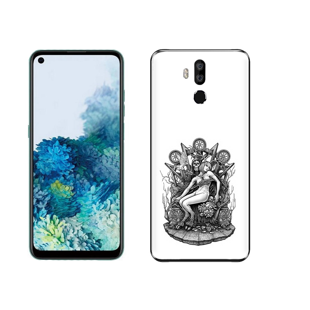 

Чехол MyPads Tocco для Oukitel K9 девушка на троне, Прозрачный, Tocco