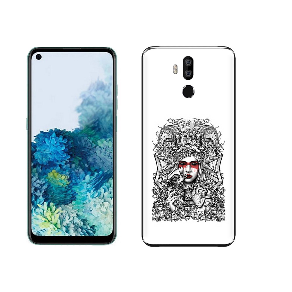 

Чехол MyPads Tocco для Oukitel K9 грусная девушка, Прозрачный, Tocco