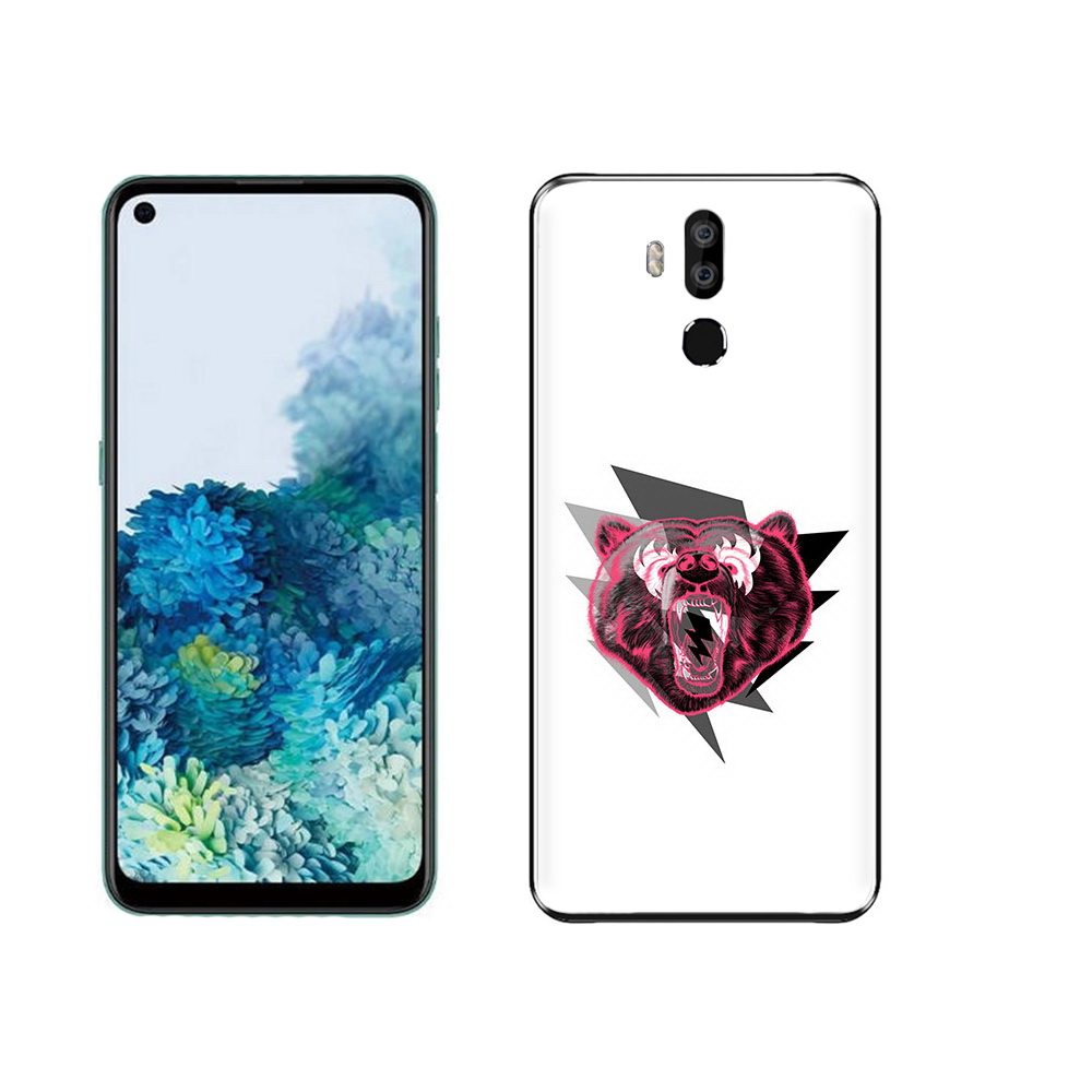 

Чехол MyPads Tocco для Oukitel K9 грозовой медведь, Прозрачный, Tocco
