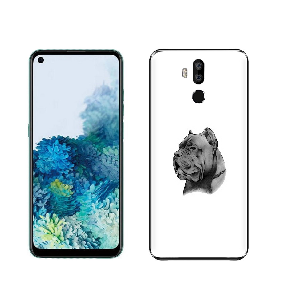 

Чехол MyPads Tocco для Oukitel K9 грозный бульдог, Прозрачный, Tocco