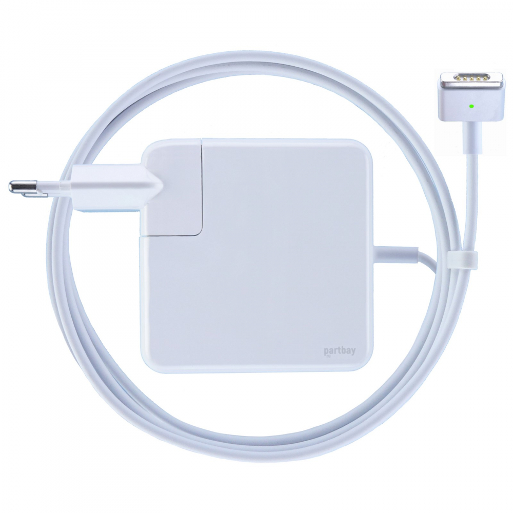 Блок питания 60W MS2 для MacBook Pro A1502 Retina 13" Early 2015 16.5V 3.65A TopON 100055490542 белый