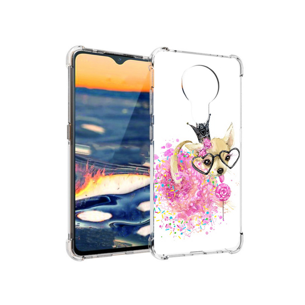

Чехол MyPads Tocco для Nokia 5.3 сладкая принцесса (PT227052.106.606), Прозрачный, Tocco
