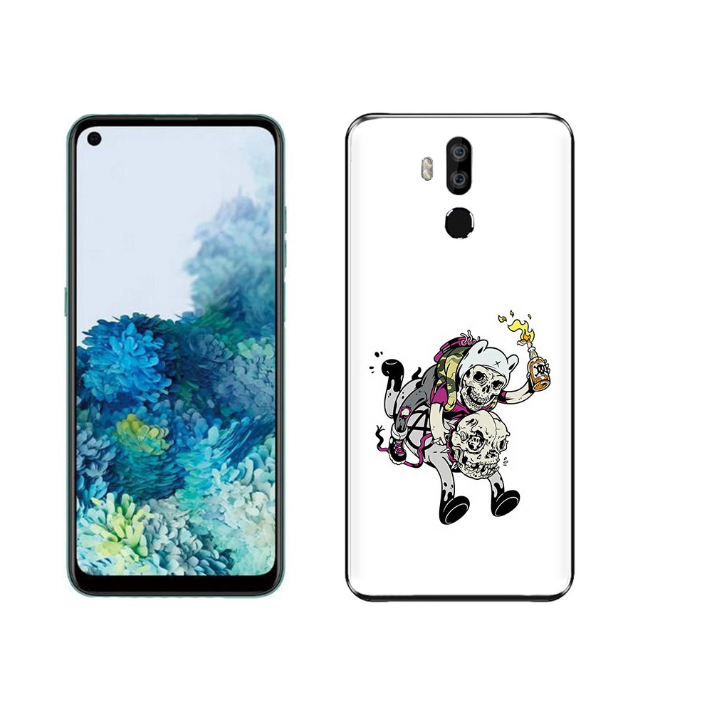 

Чехол MyPads Tocco для Oukitel K9 время приключений скелеты, Прозрачный, Tocco