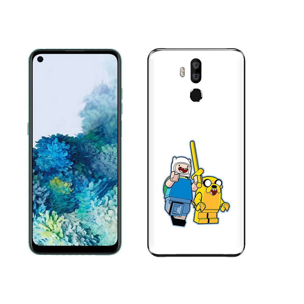 

Чехол MyPads Tocco для Oukitel K9 время приключений лего, Прозрачный, Tocco