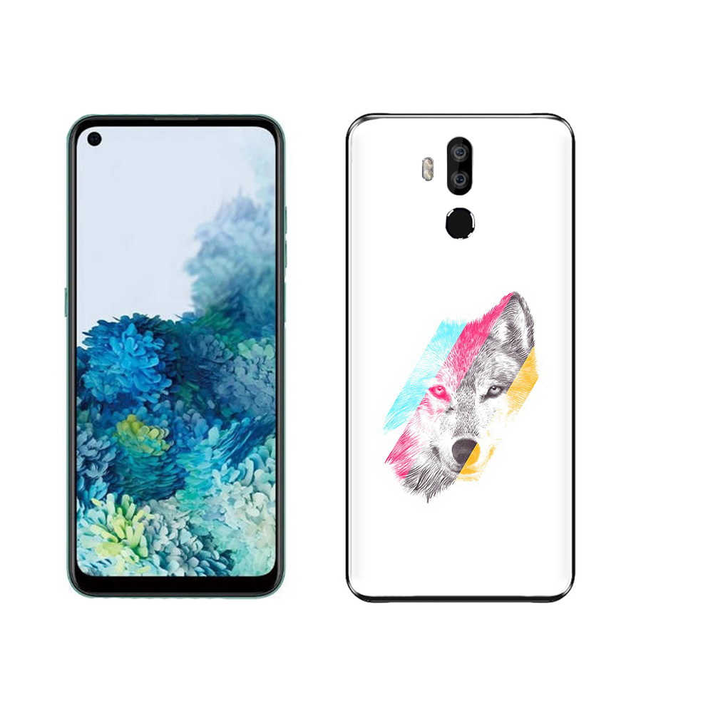 

Чехол MyPads Tocco для Oukitel K9 волк градиент, Прозрачный, Tocco
