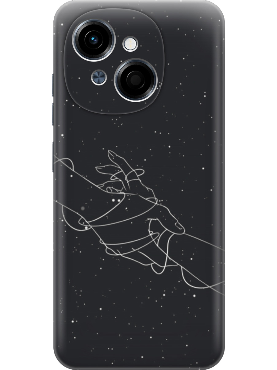 

Силиконовый чехол на Tecno Spark Go 1 / Pop 9 с принтом "Любовное созвездие", Прозрачный;белый;черный, 786716991