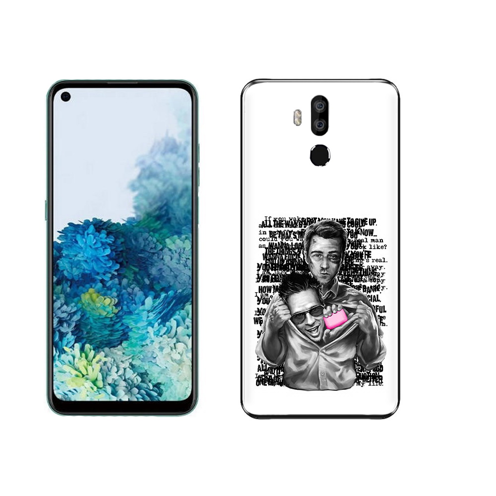 

Чехол MyPads Tocco для Oukitel K9 бойцовский клуб, Прозрачный, Tocco