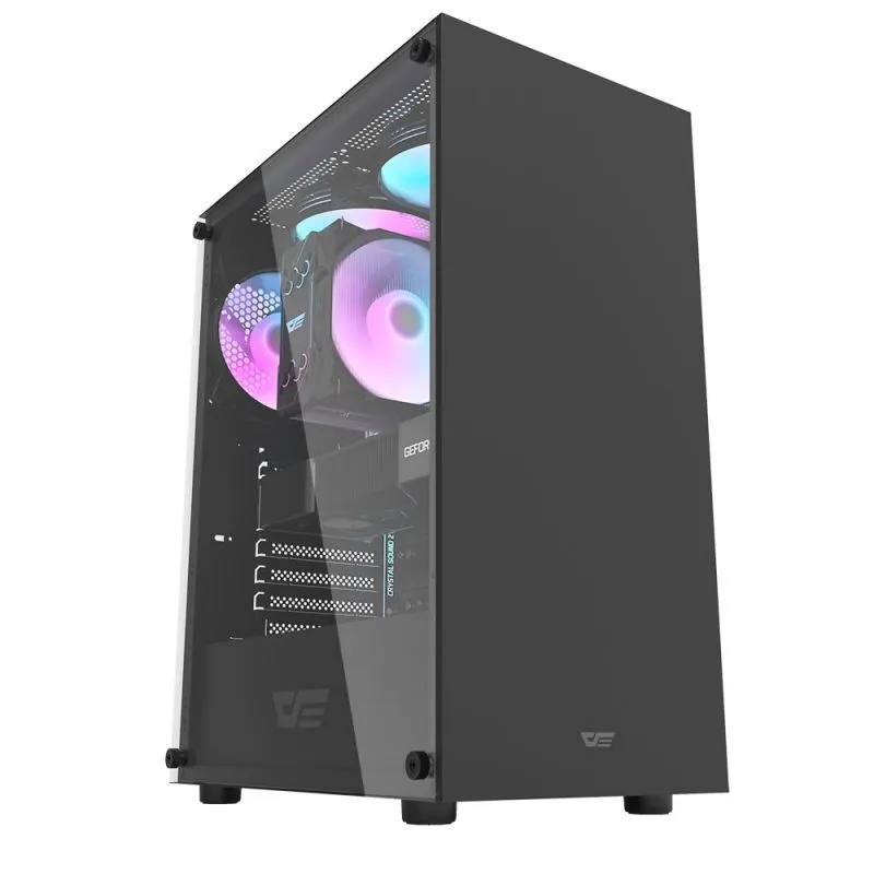 

Корпус компьютерный DarkFlash DK100 черный, DK100
