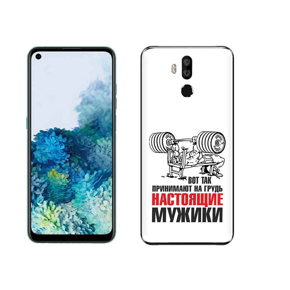 

Чехол MyPads Tocco для Oukitel K9 бодибилдинг для мужиков, Прозрачный, Tocco
