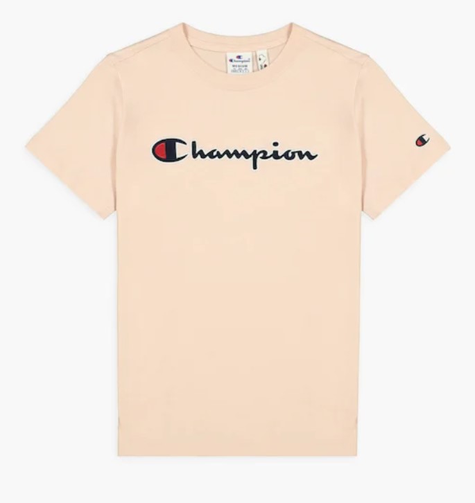 

Футболка женская Champion 114472-PS075 розовая M, 114472-PS075