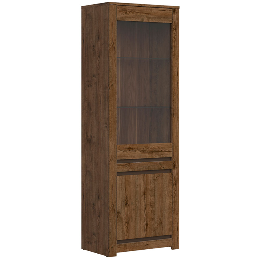 

Шкаф Kada REG1W1D правый дуб april, Коричневый