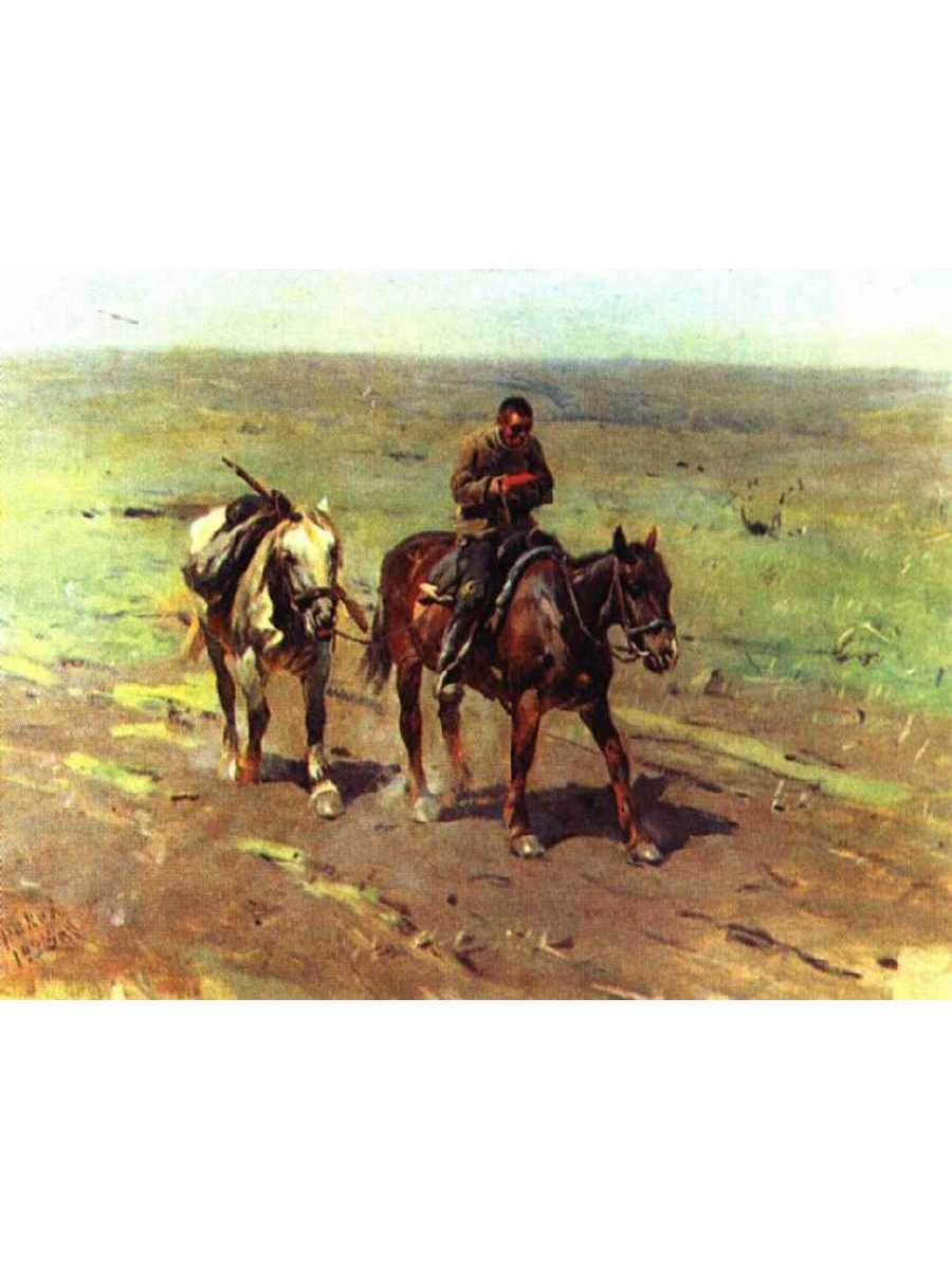 

Постер DRABS A2 Греков М.Б. Трубачи Первой Конной армии В отряд к Буденному