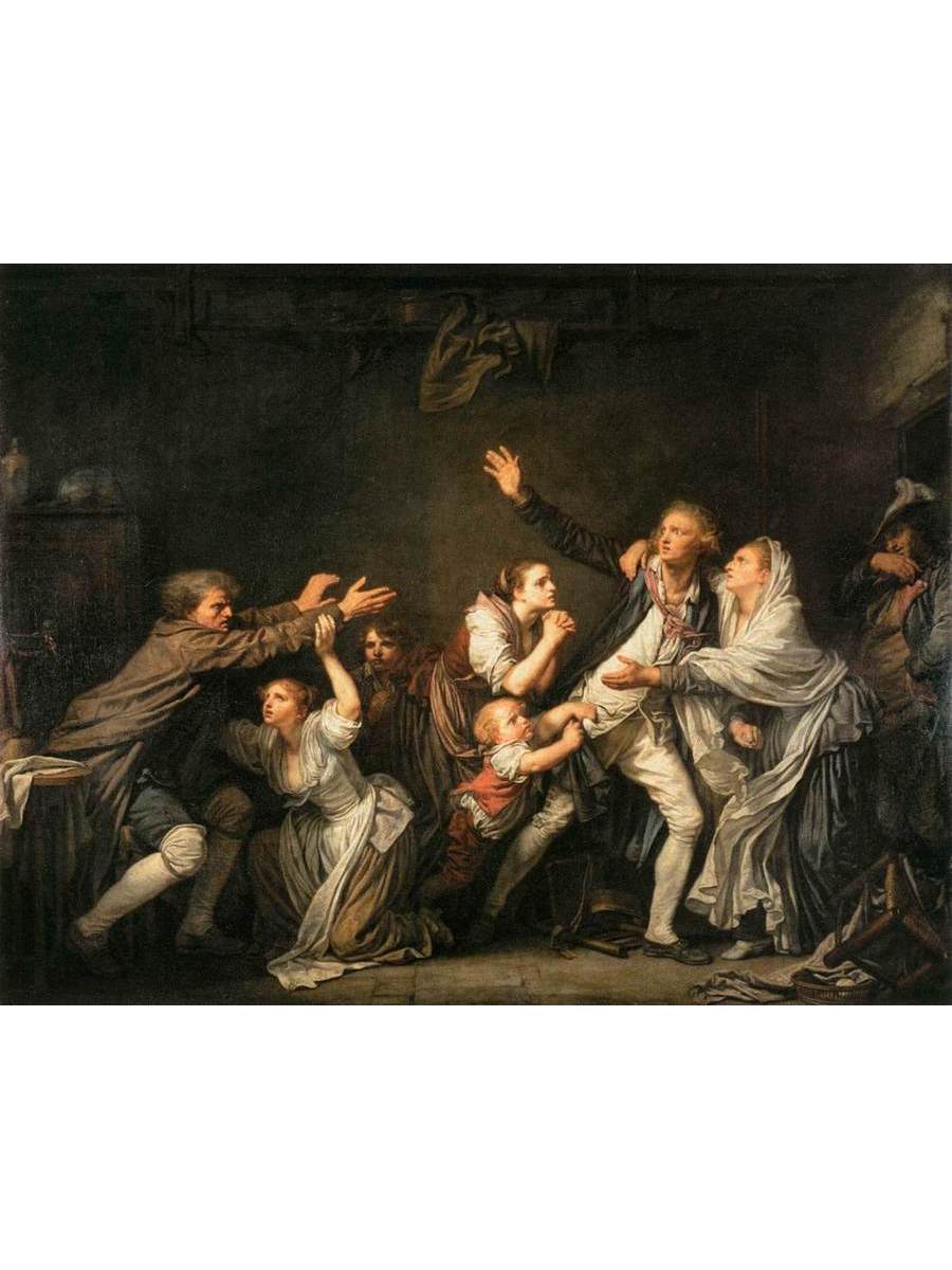 

Постер DRABS A2 Грез Жан Батист 1725 - 1805 Неблагодарный сын