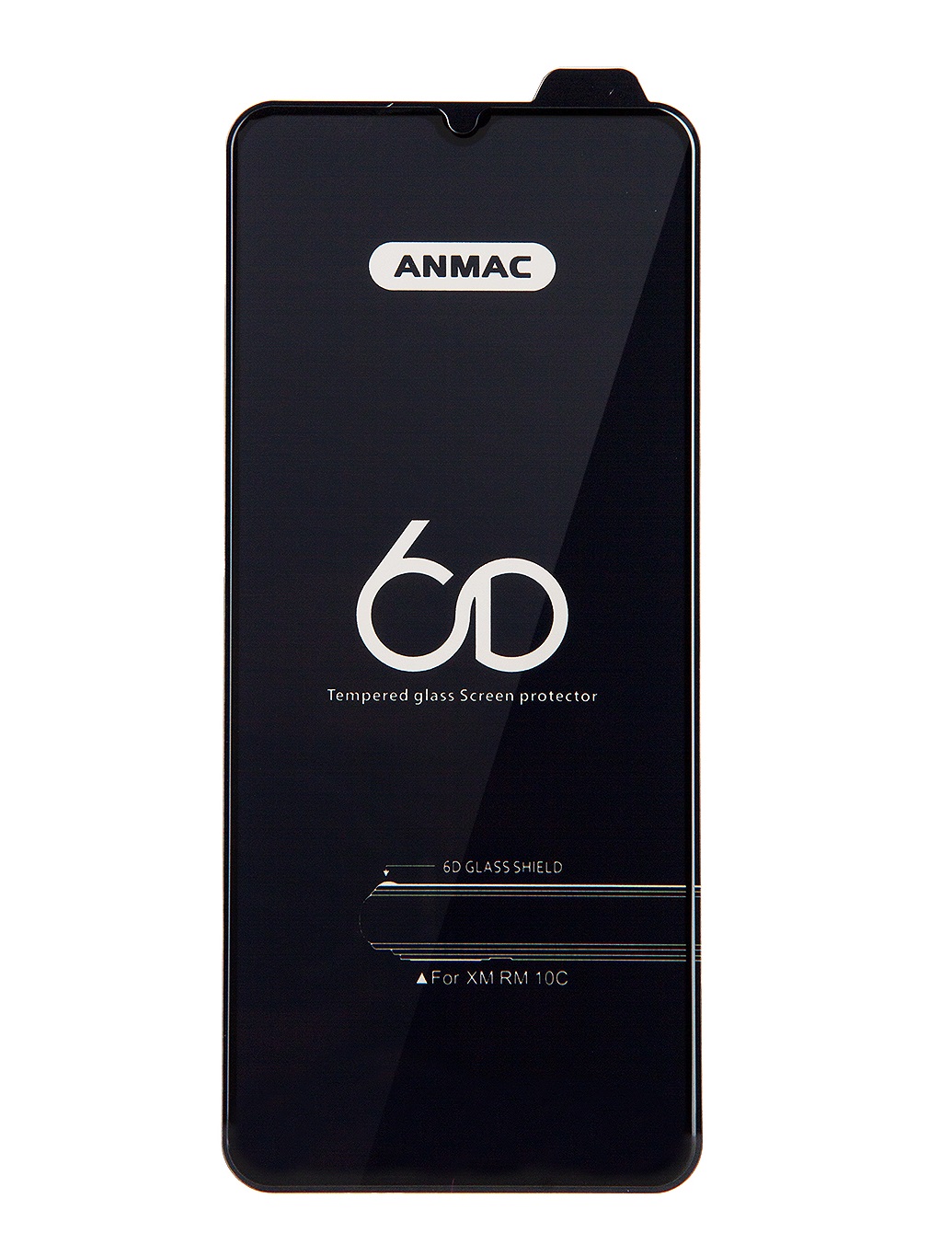 Защитное стекло для Xiaomi Redmi 10C Anmac 6D Black (IS971984)