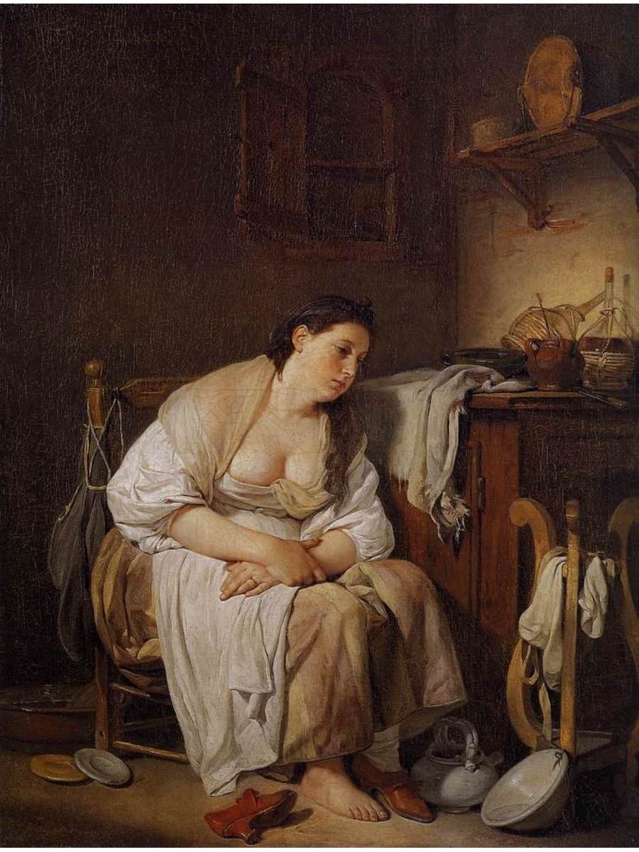 

Постер DRABS A2 Грез Жан Батист 1725 - 1805 Лень