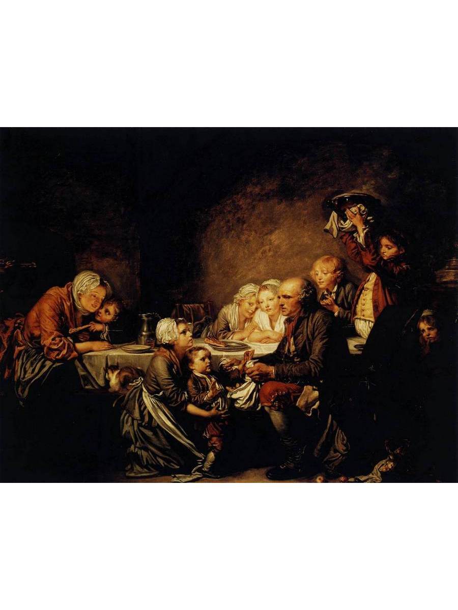 

Постер DRABS A2 Грез Жан Батист 1725 - 1805 Еpiphany