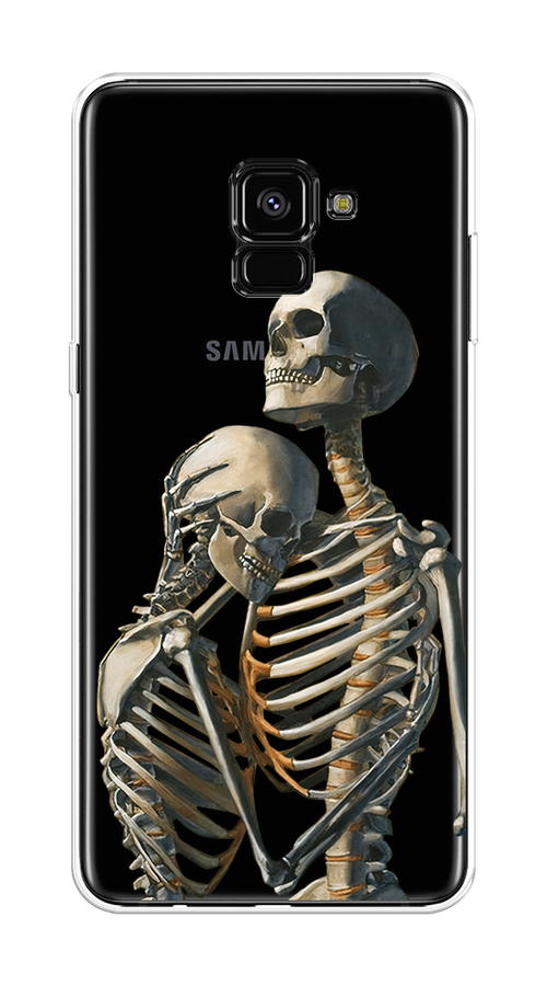 

Чехол на Samsung Galaxy A8 Plus 2018 "I’m so sorry", Серый;бежевый;черный, 25550-4