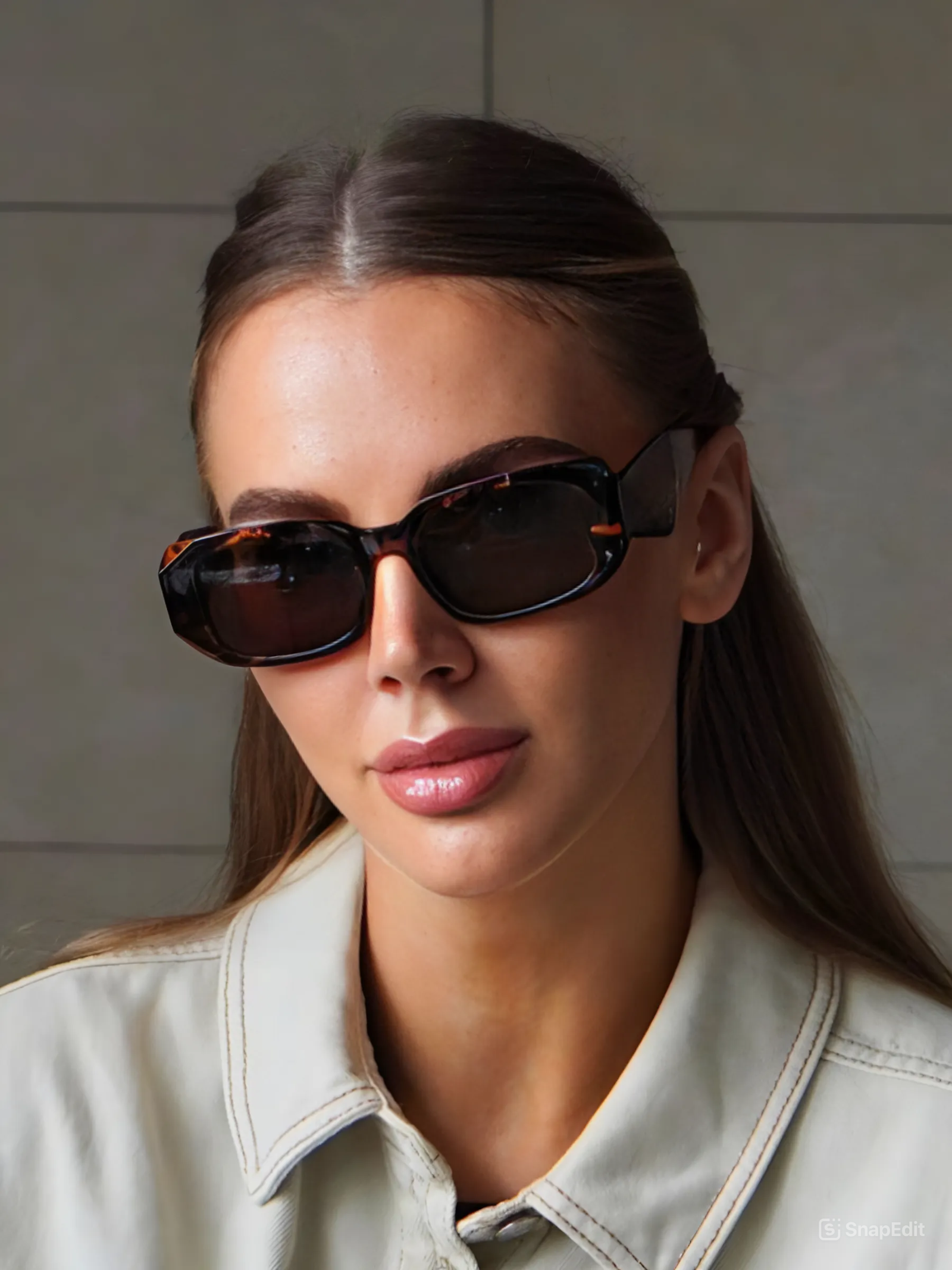 Солнцезащитные очки женские 10 out of 10 model02 коричневые