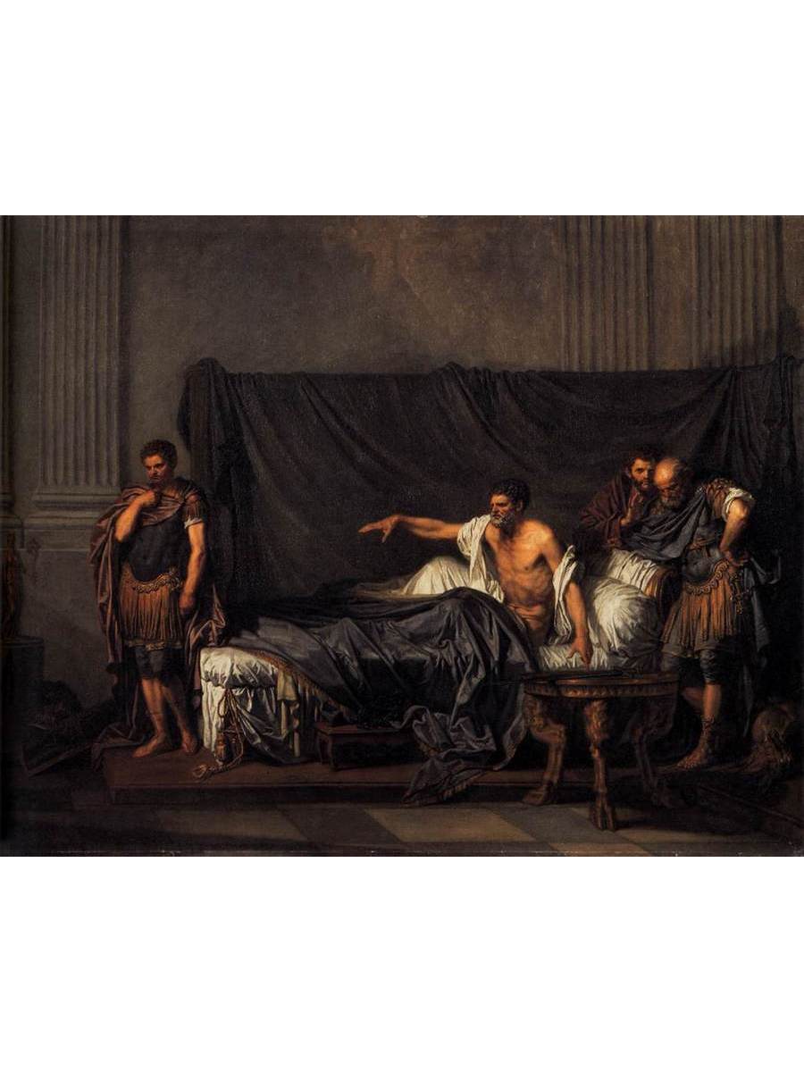 

Постер DRABS A2 Грез Жан Батист 1725 - 1805 Septimius Severus and Caracalla