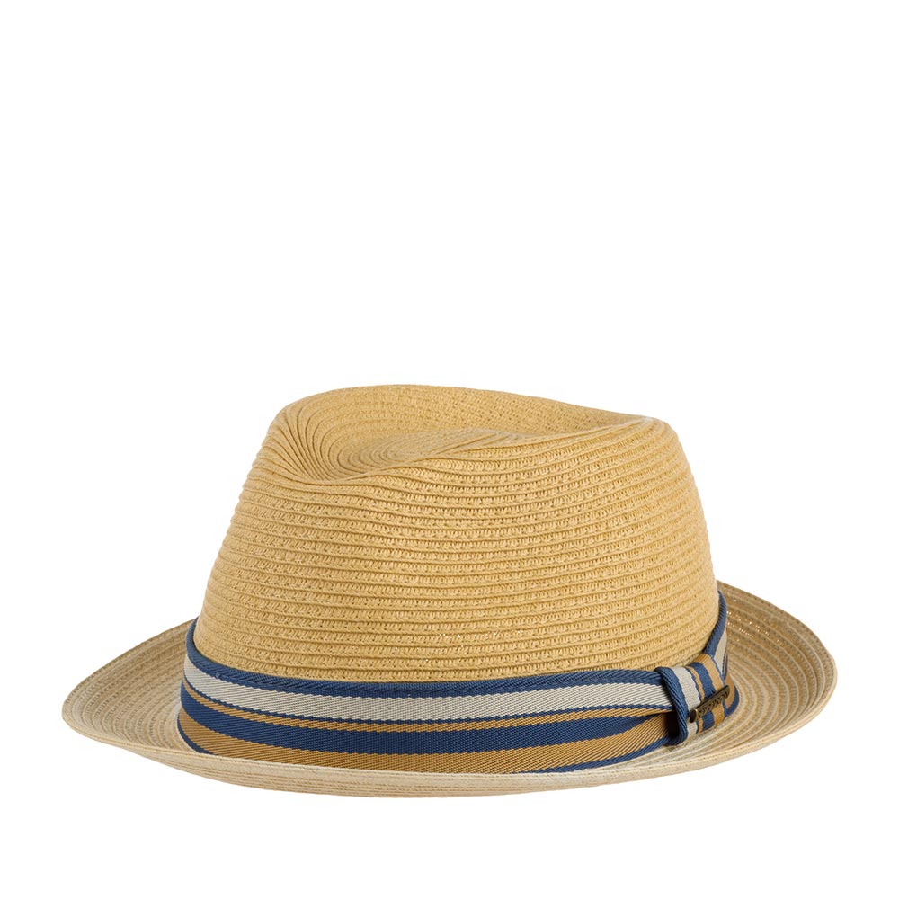 

Шляпа унисекс Stetson 1238551 TRILBY TOYO бежевая, р. 59, Бежевый, 1238551 TRILBY TOYO