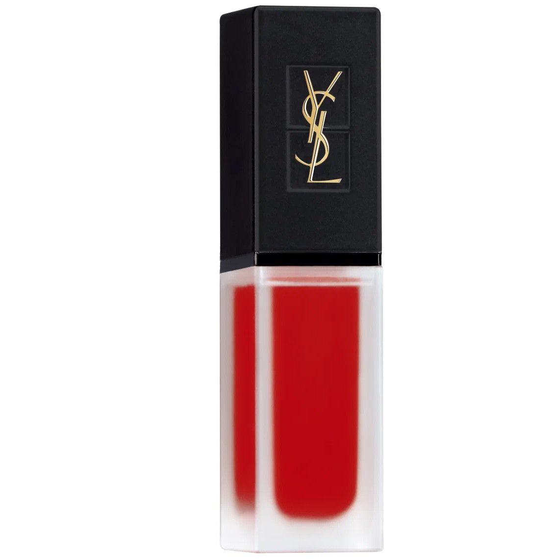 Помада для губ YVES SAINT LAURENT Tatouage Couture Velvet, тон 201 Rouge Tatouage, 6 мл помада для губ yves saint laurent the slim velvet radical 308 borderline chili 2 г