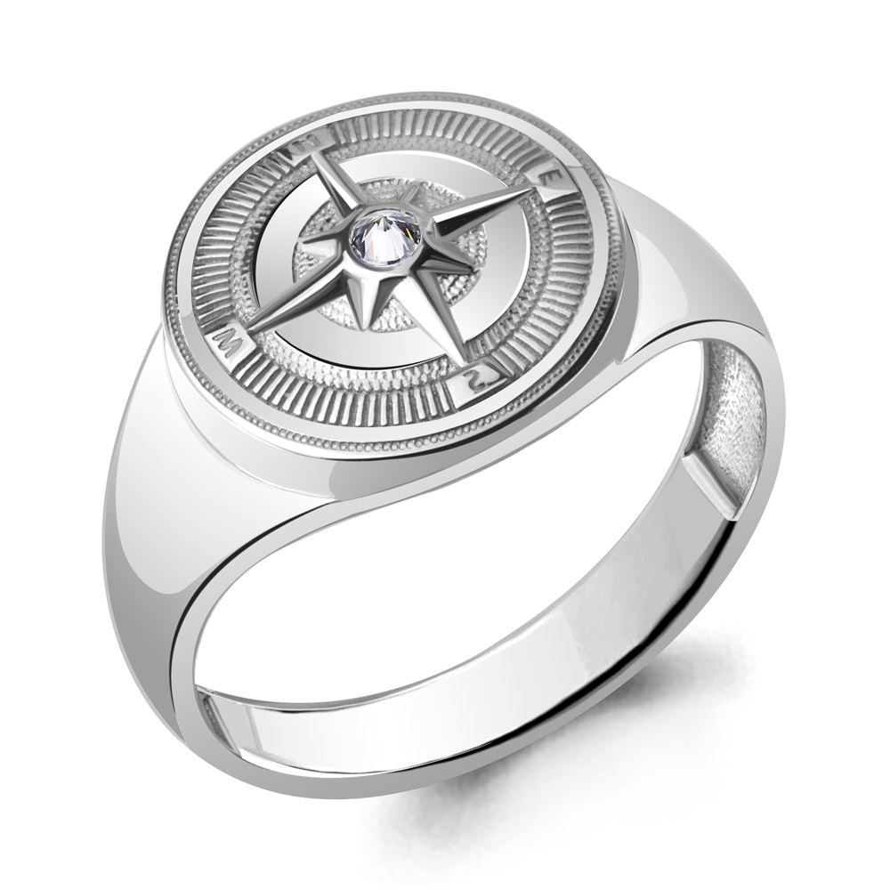 

Кольцо из серебра с фианитом Aquamarine Aquamarine 67446_925_р р. 23, 67446_925_р
