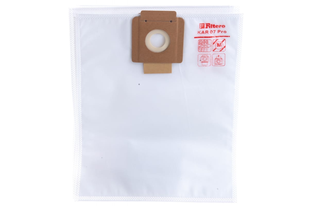 Мешки для промышленных пылесосов Filtero KAR 07 Pro 8 шт