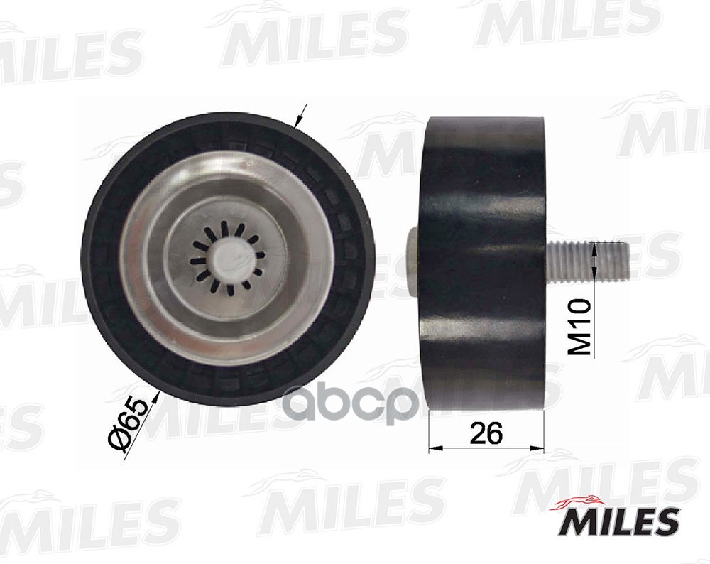 

Ролик Ремня Приводного Mb 2.2Cdi 06- Miles AG03053