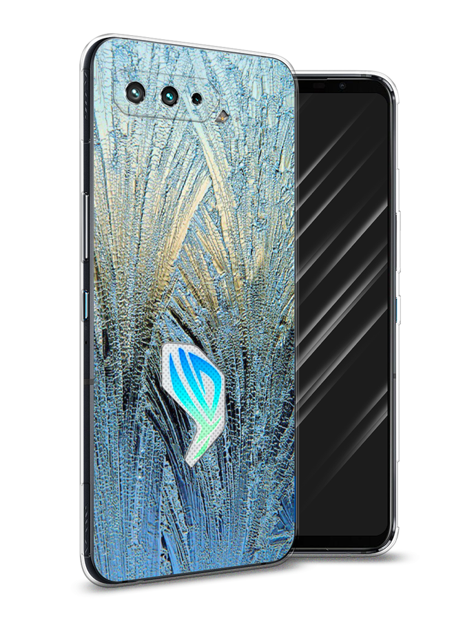 

Чехол Awog на Asus ROG Phone 5 "Лёд", Голубой, 44250-4
