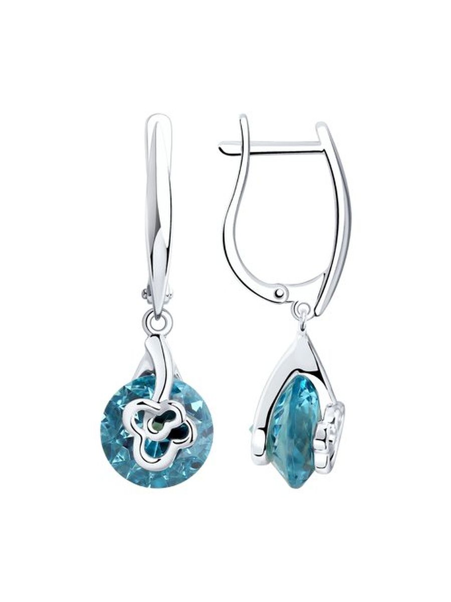 

Серьги из серебра TEO MAORI 892022132, ситалл, 892022132