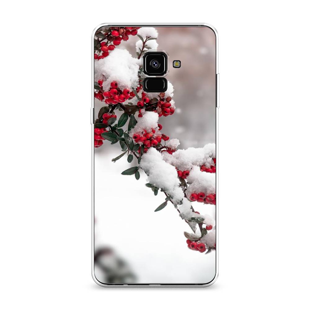 

Чехол на Samsung Galaxy A8 Plus 2018 "Зима 8", 25550-2