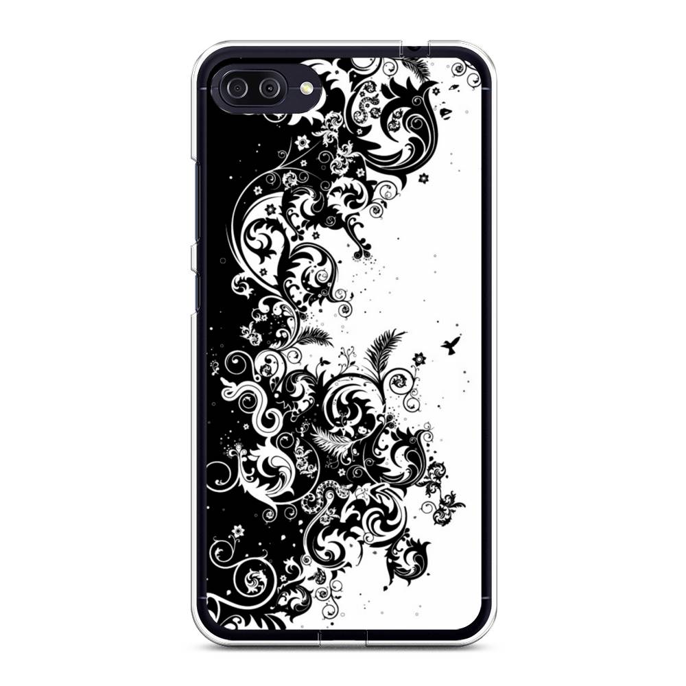 

Чехол Case Place 42150-3 для Asus ZenFone 4 Max (ZC554KL) "Черно белый узор", 42150-3