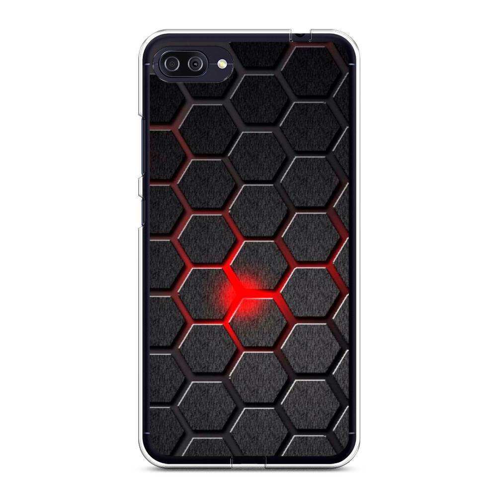 

Чехол Case Place 42150-3 для Asus ZenFone 4 Max (ZC554KL) "Соты красные", 42150-3