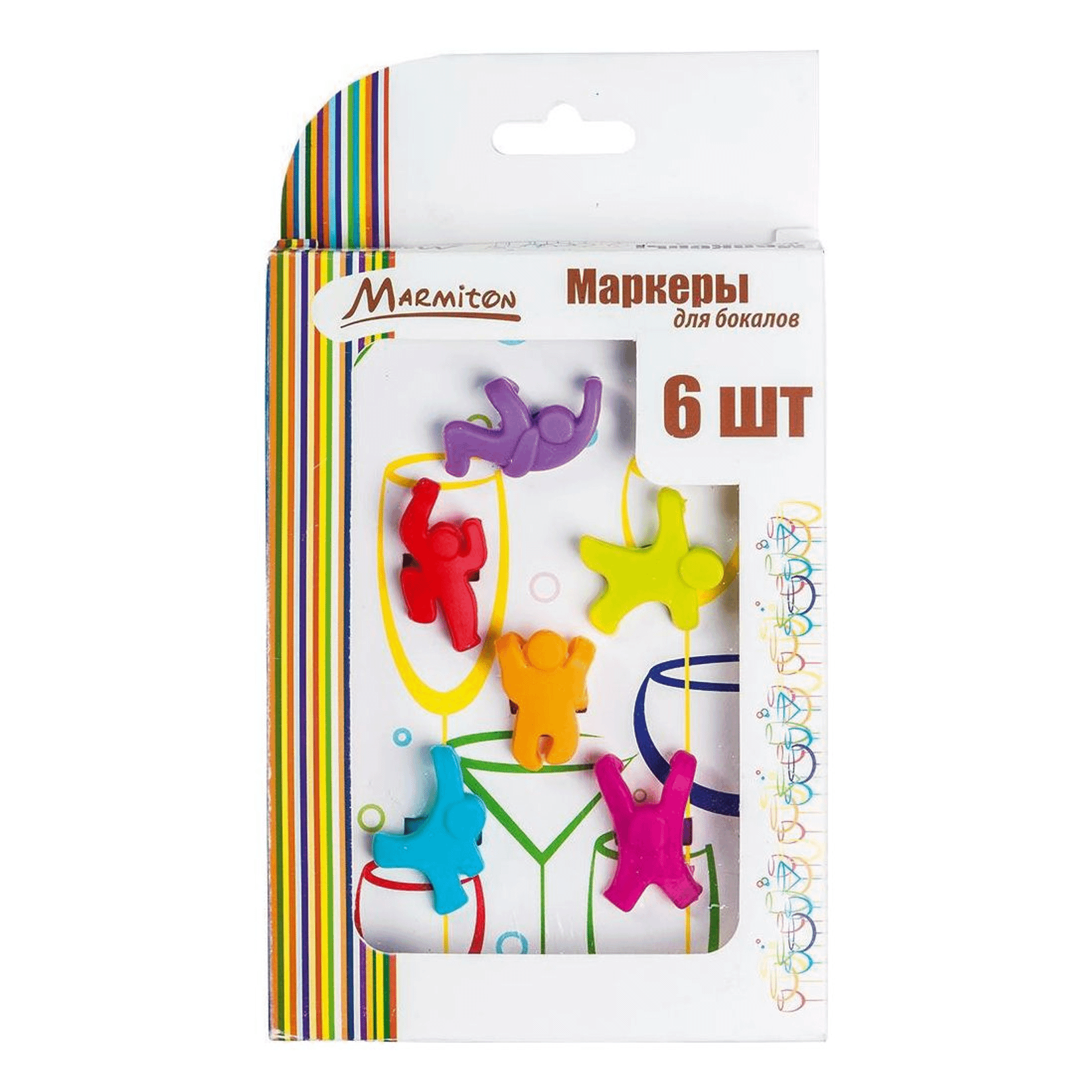 Маркеры для ножки бокалов Marmiton 6 шт