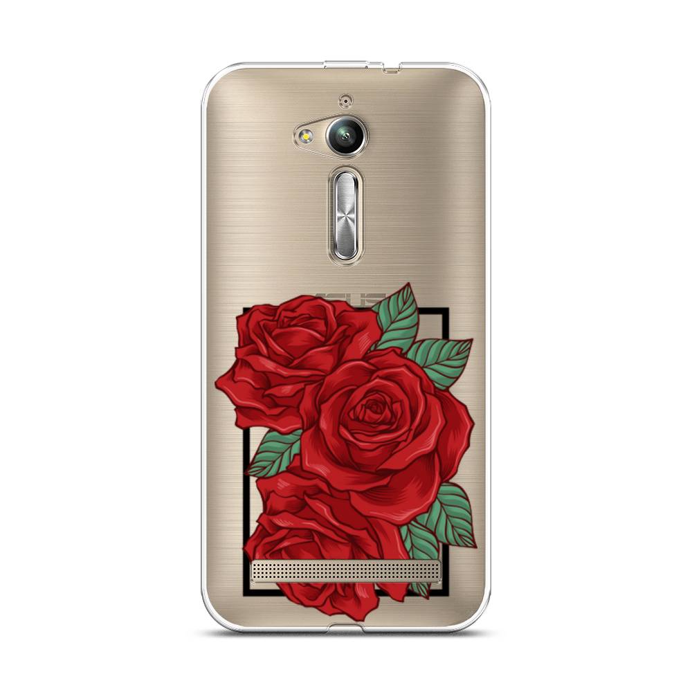 

Чехол Case Place 41750-2 для Asus ZenFone Go (ZB500KG) "Три алые розы", 41750-2