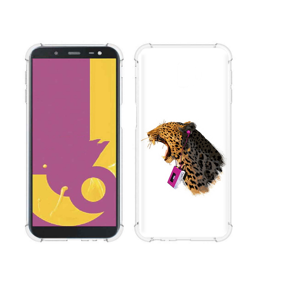 

Чехол MyPads Tocco для Samsung Galaxy J6+ (2018) MP3 (PT119175.557.19), Прозрачный, Tocco