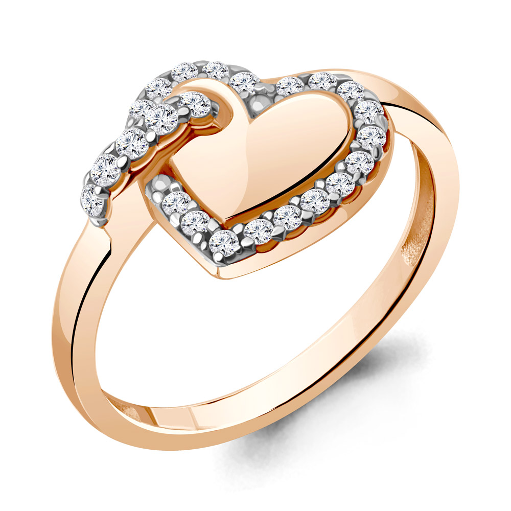 

Кольцо из серебра с фианитом Aquamarine Aquamarine 67442А_925_з р, 67442А_925_з