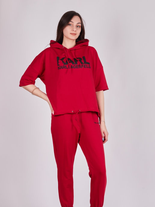 

Костюм женский Louren Wilton КСКАРЛ красный XL, КСКАРЛ