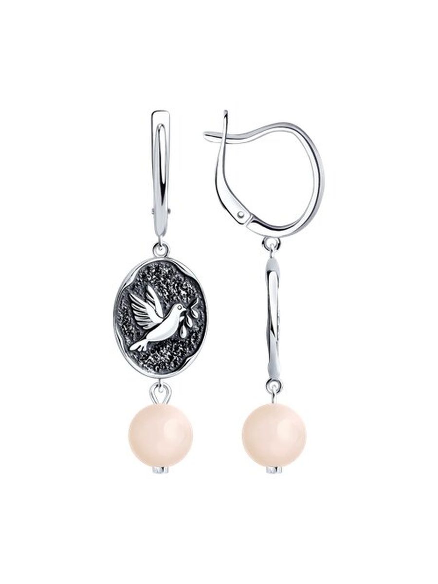 

Серьги из серебра TEO MAORI 883020319, кварц, 883020319