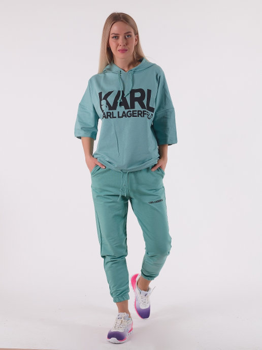 

Костюм женский Louren Wilton КСКАРЛ бирюзовый M, КСКАРЛ