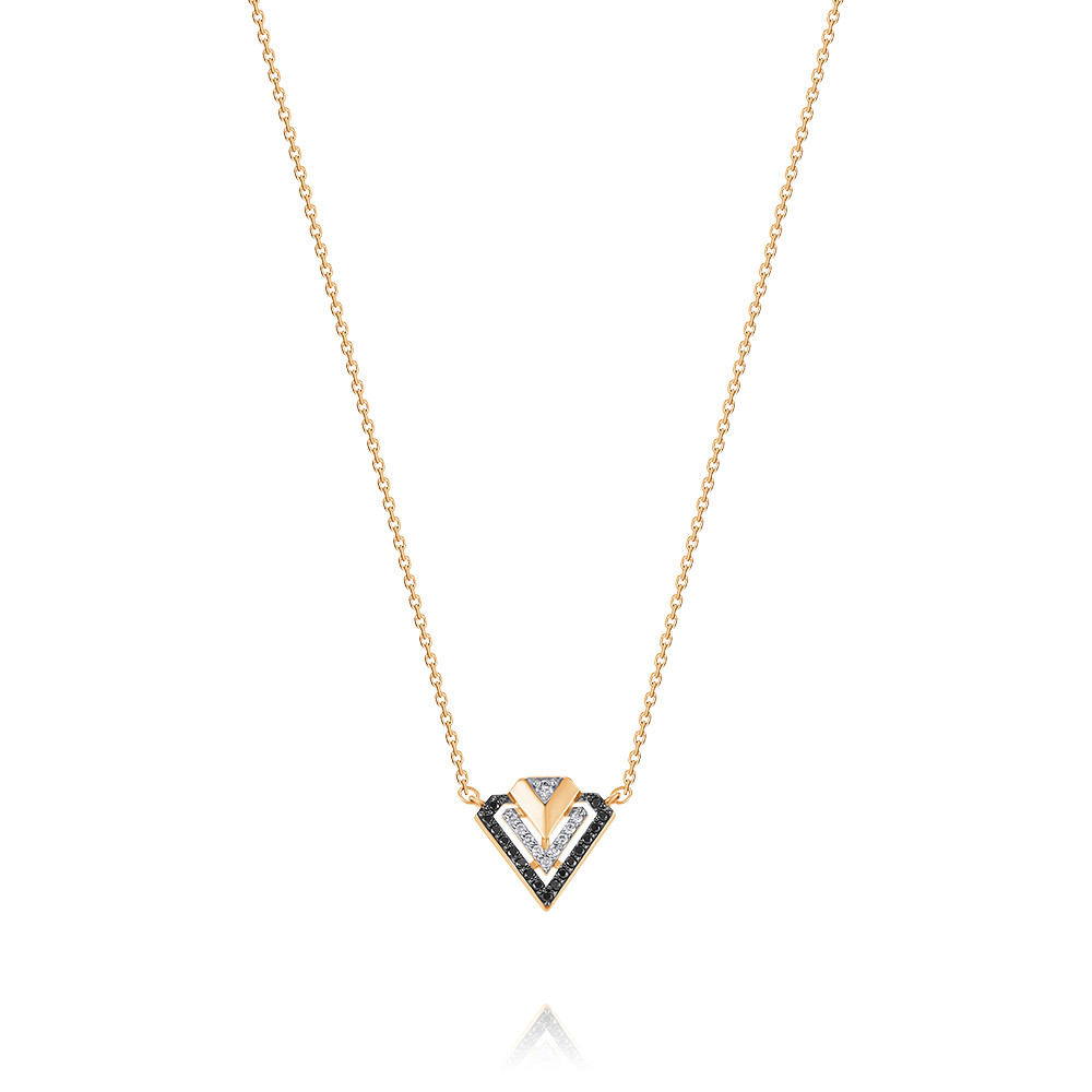 

Колье из красного золота 40 см ADAMAS 84040657/01-А50ДЧ-421, бриллиант, 84040657/01-А50ДЧ-421