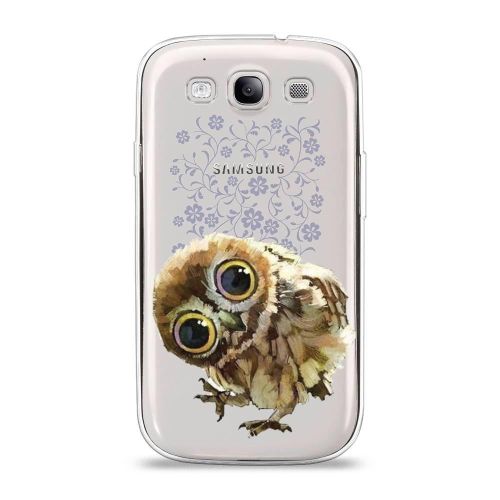 

Чехол Awog на Samsung Galaxy S3 / Самсунг S3 "Любопытный совенок", Коричневый;белый;прозрачный, 23750-1