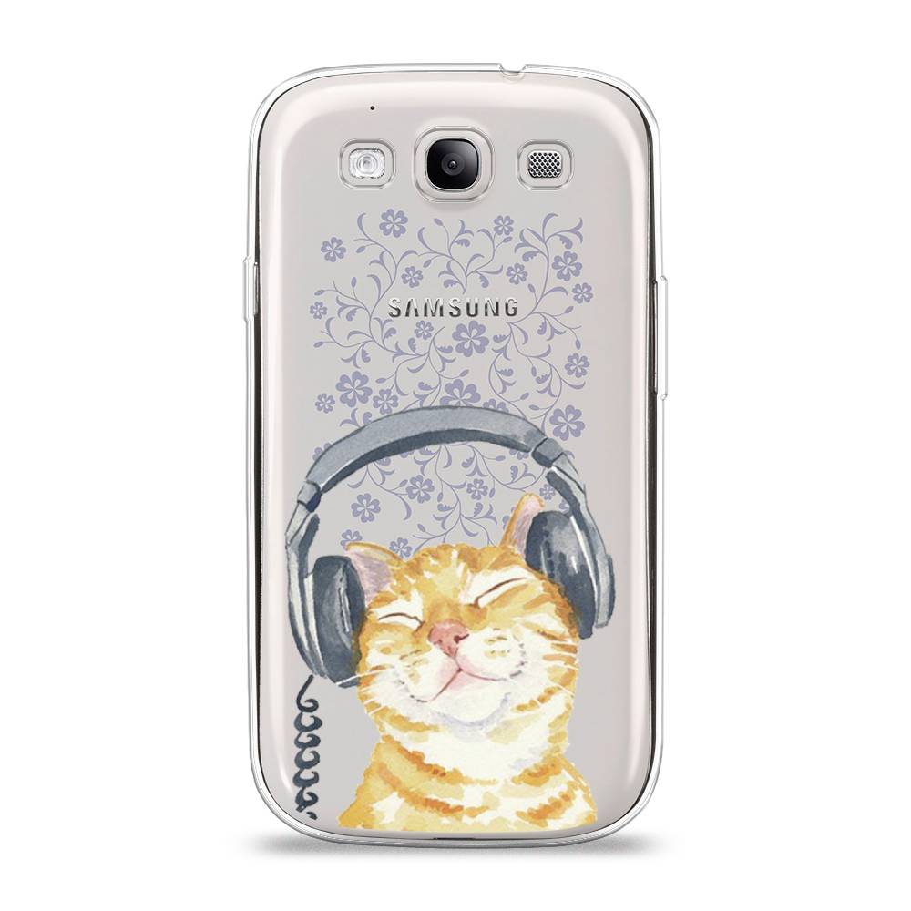 

Чехол Awog "Кот меломан" для Samsung Galaxy S3