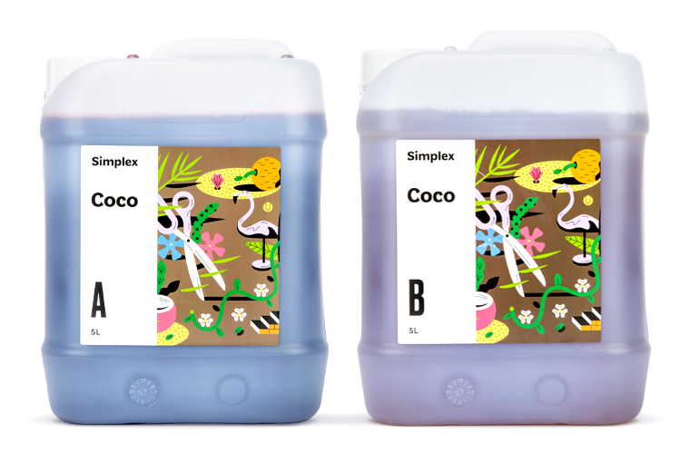 Органоминеральное удобрение Simplex Coco A + B 5 л