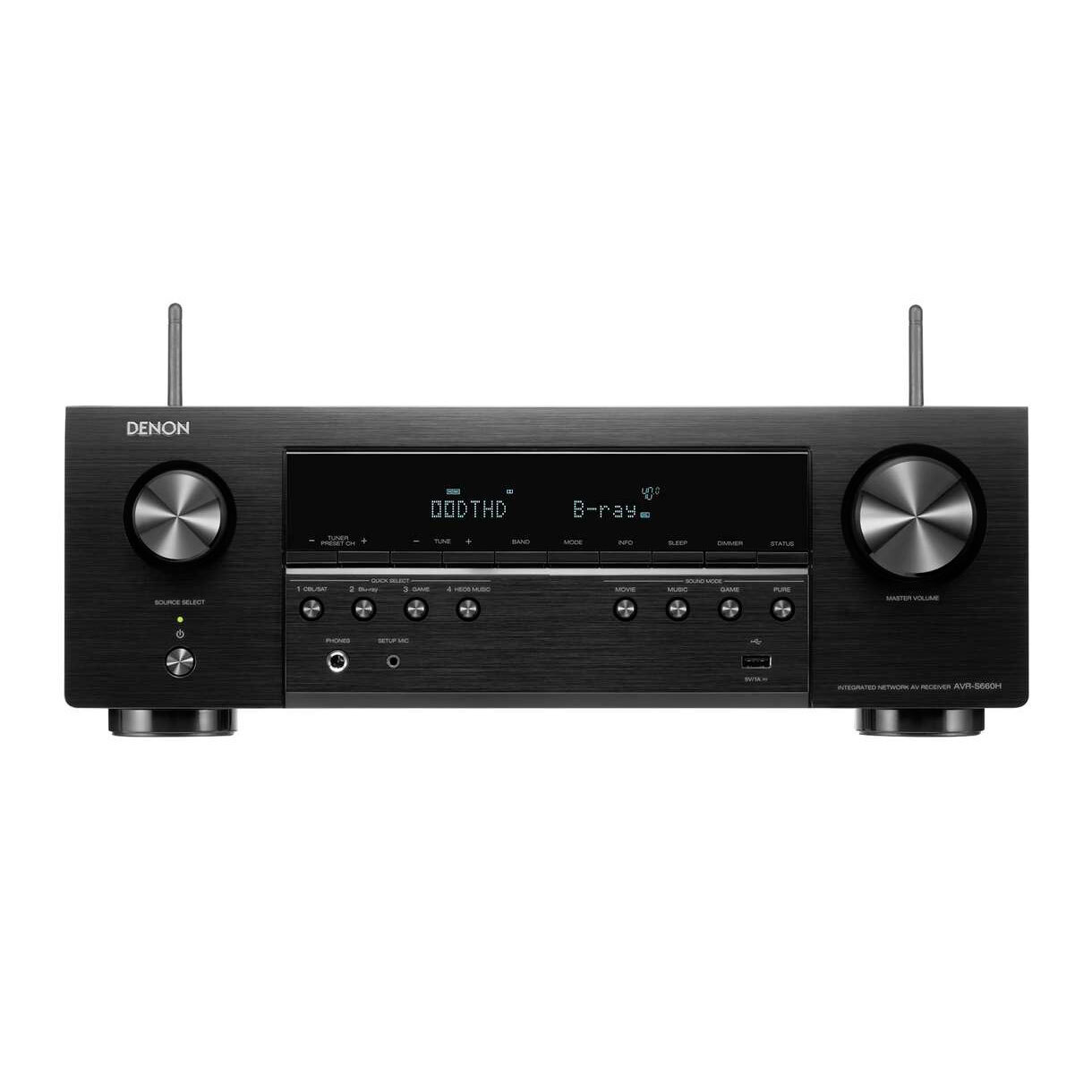 фото Av-ресивер 5.2 denon avr-s660h