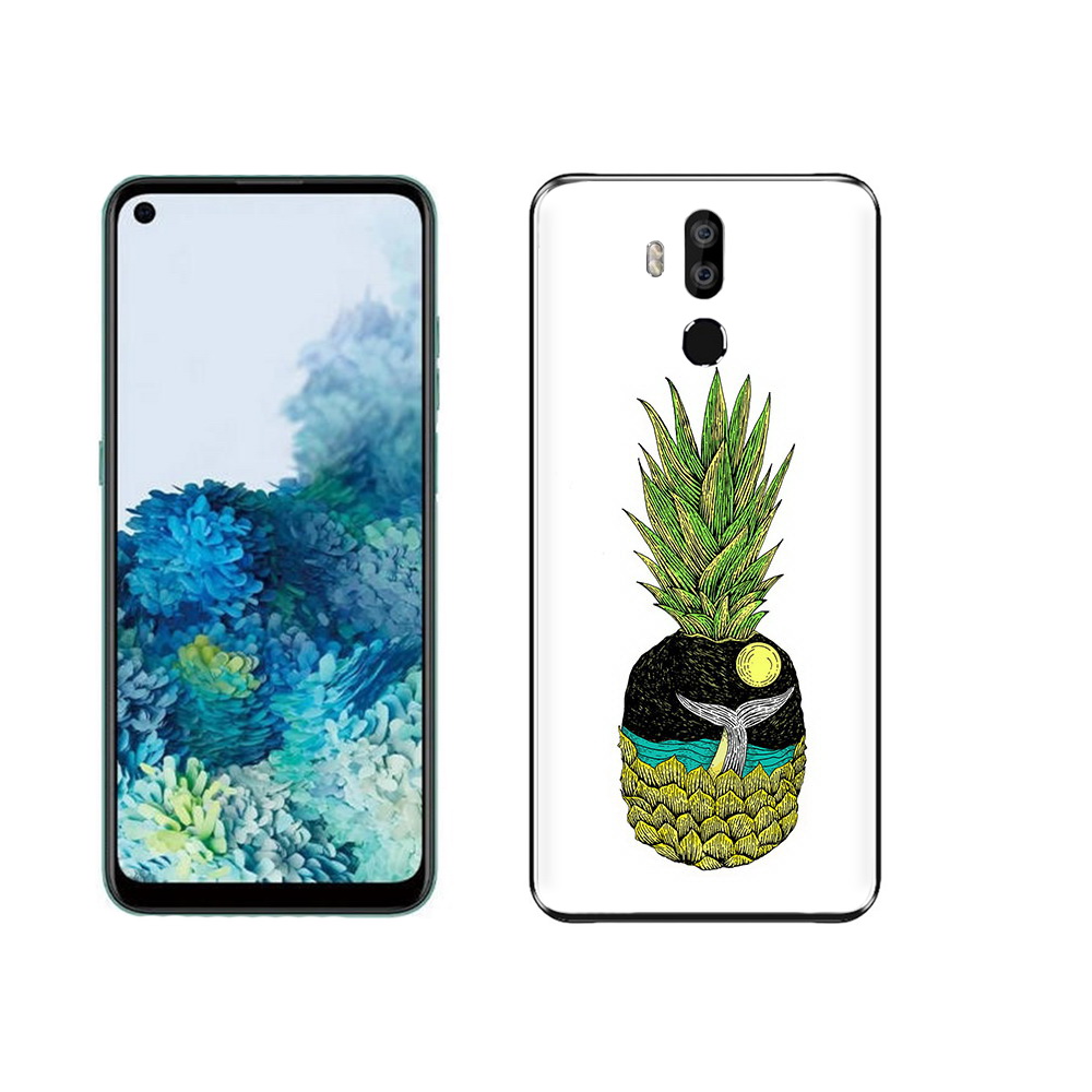 

Чехол MyPads Tocco для Oukitel K9 ананас с китом, Прозрачный, Tocco