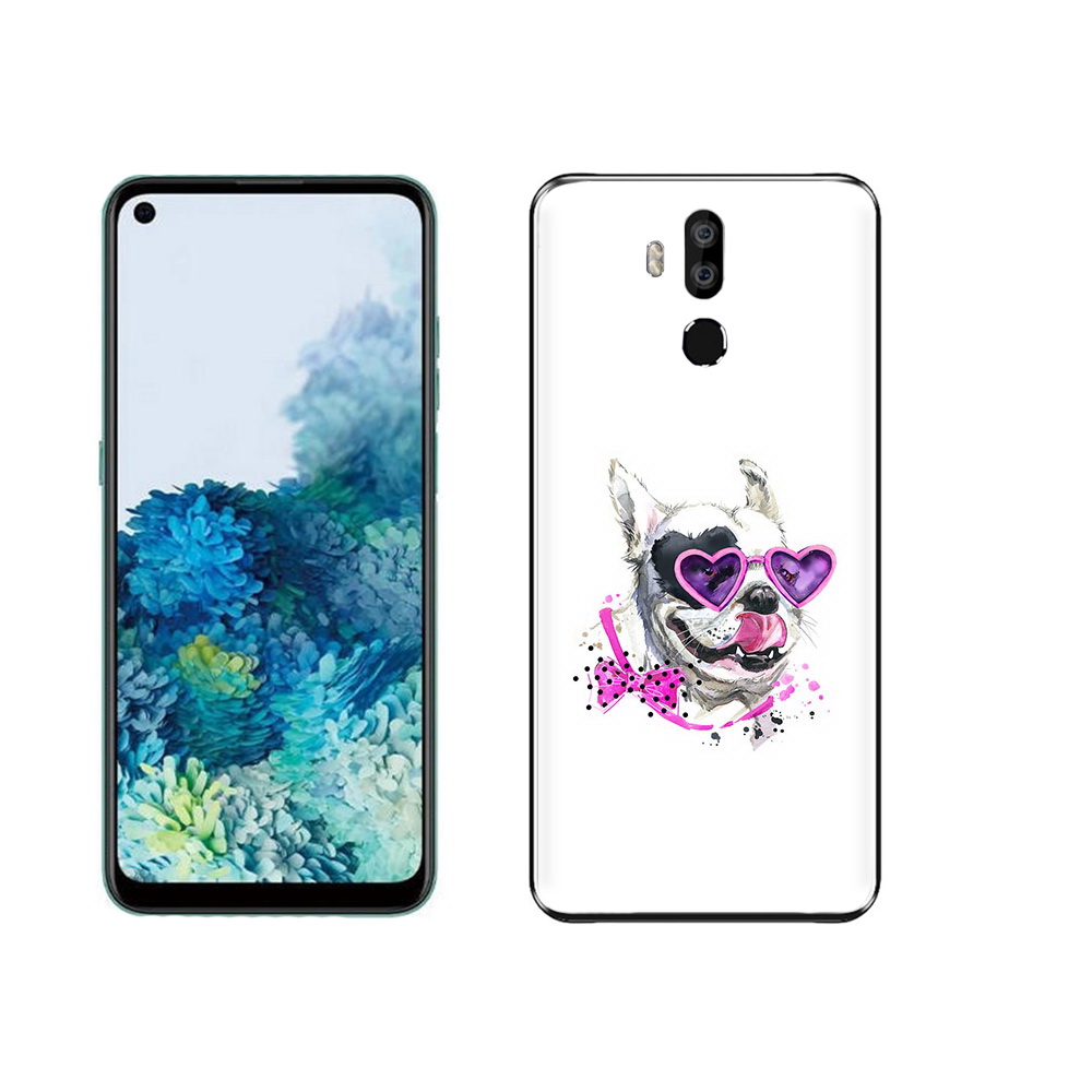 

Чехол MyPads Tocco для Oukitel K9 акварельный пёс, Прозрачный, Tocco