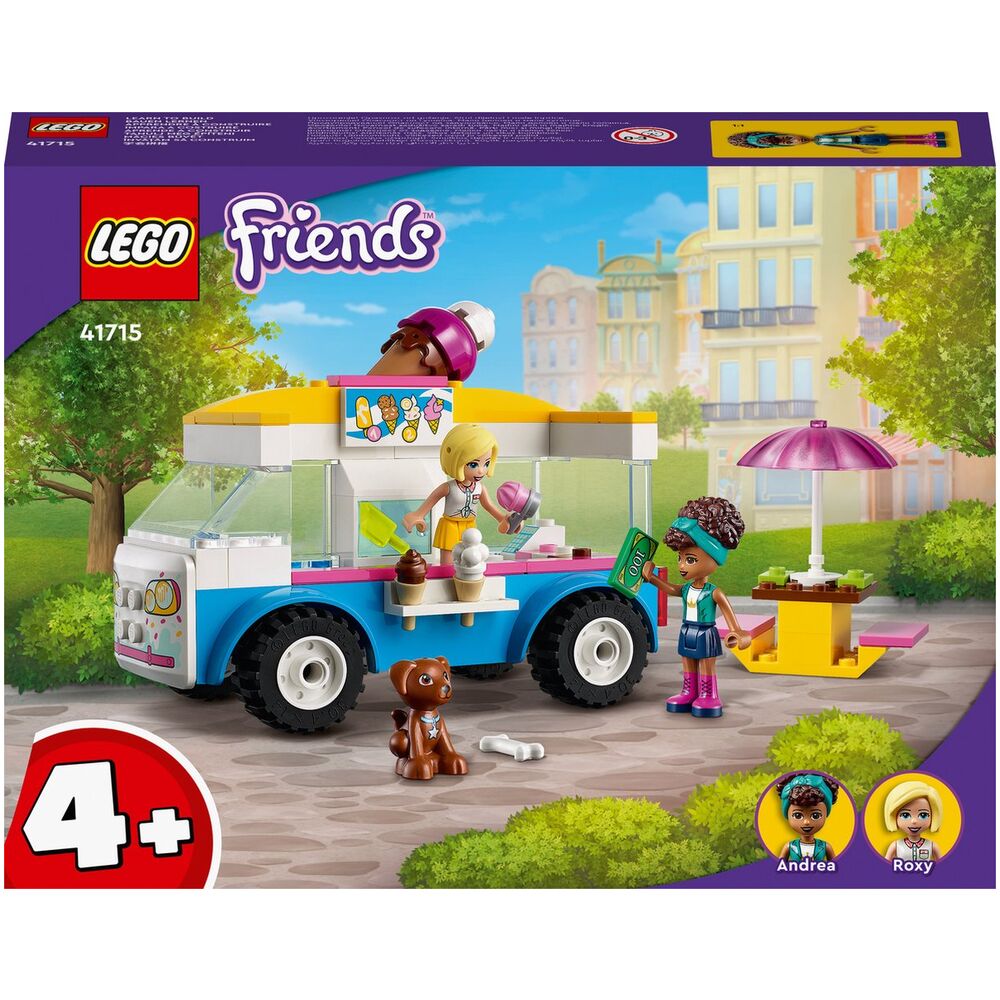 Конструктор LEGO Friends Фургон с мороженым, 84 деталей, 41715 конструктор lego friends 41688 волшебный фургон